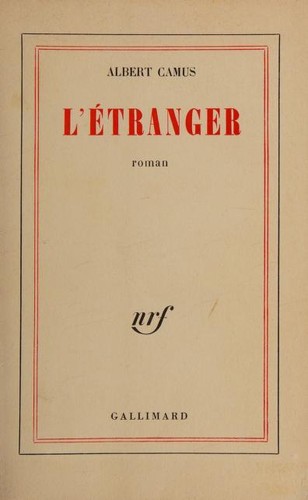 Cover of L'Étranger